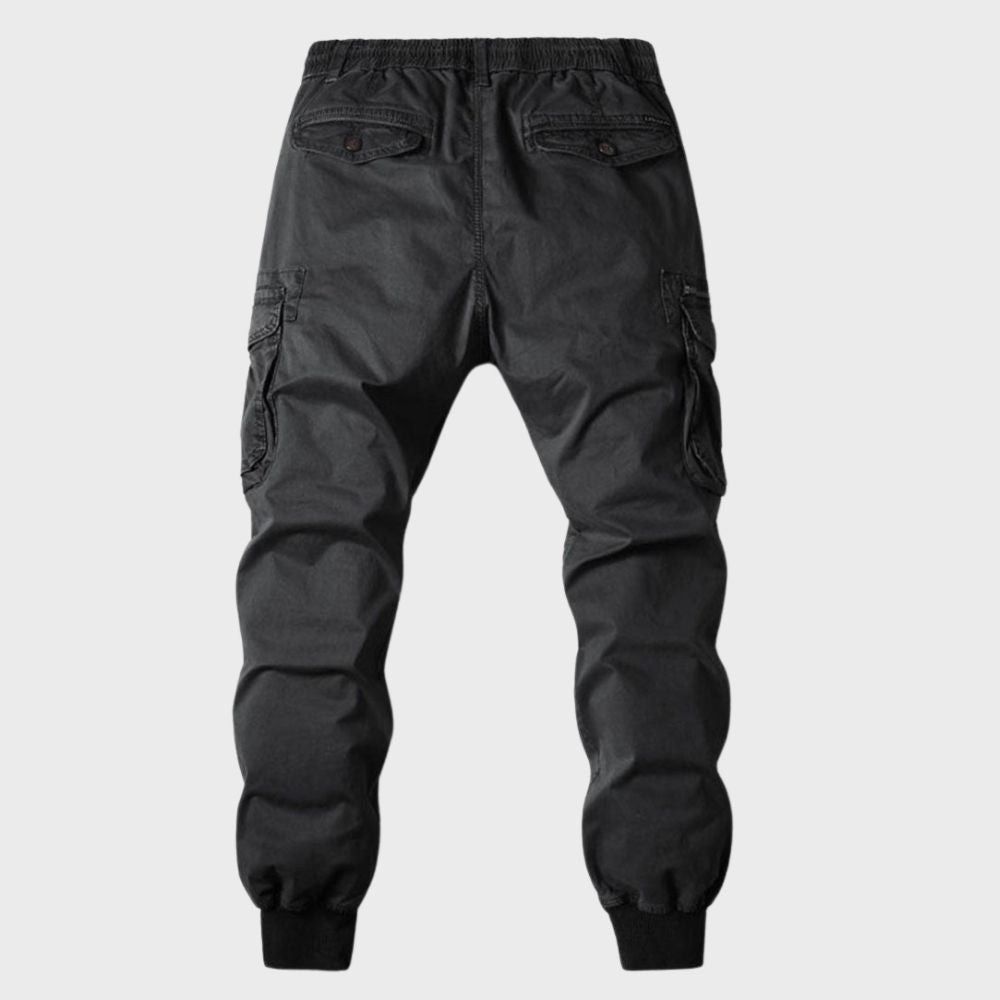 Casual Sports Trousers With Side Cargo Pockets - Lance