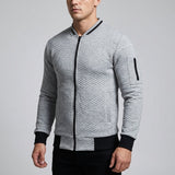 Casual Jacket Met Mouwrits - Roberto