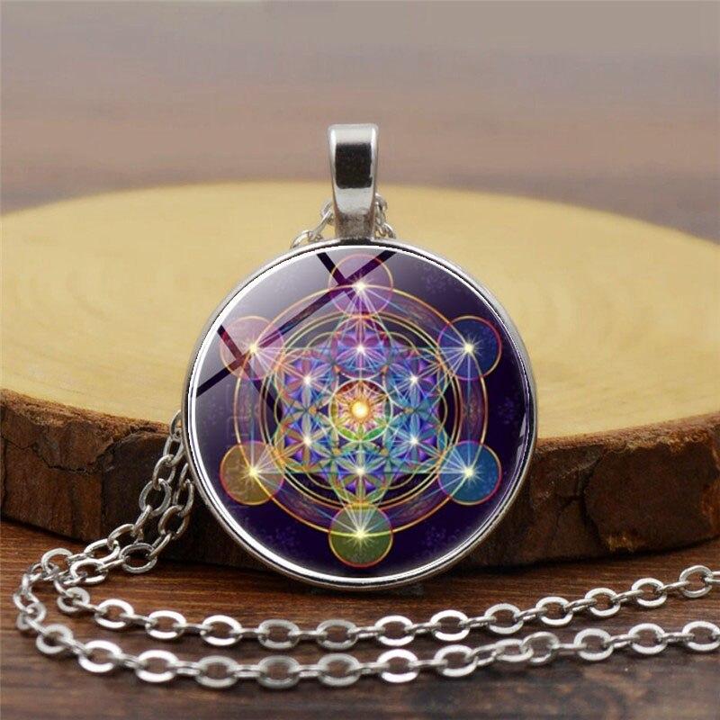 Chakra Pendant with Metatron’s Cube - Solantra