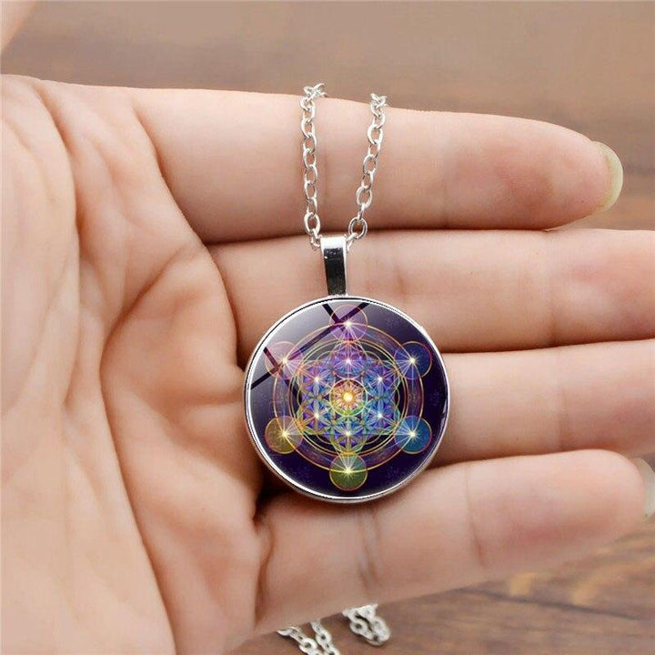 Chakra Pendant with Metatron’s Cube - Solantra