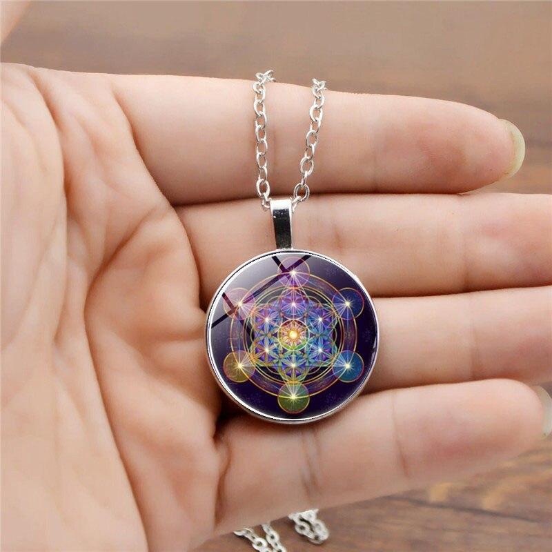 Chakra Pendant with Metatron’s Cube - Solantra