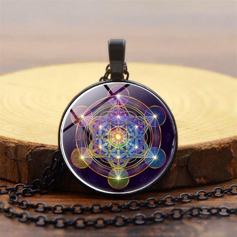 Chakra Pendant with Metatron’s Cube - Solantra