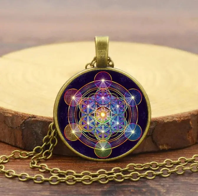 Chakra Pendant with Metatron’s Cube - Solantra