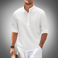 Men's summer shirt breathable half sleeves casual shirt - Luca