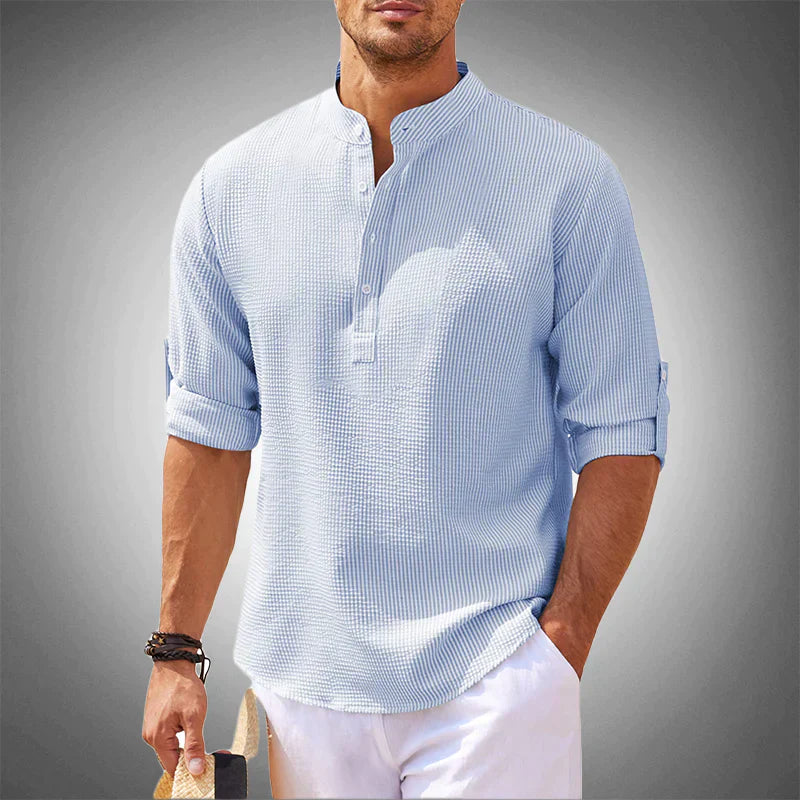 Men's summer shirt breathable half sleeves casual shirt - Luca