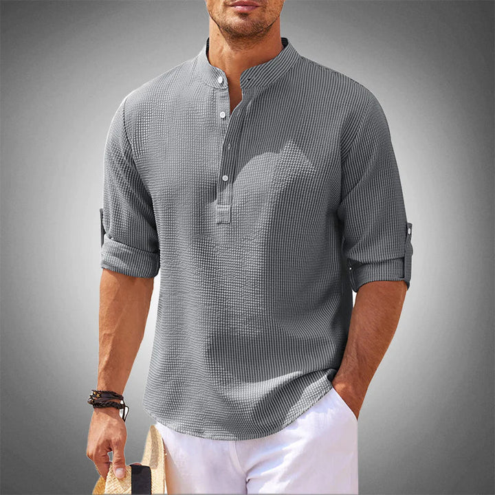Men's summer shirt breathable half sleeves casual shirt - Luca