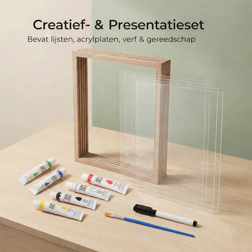 Family Handprint Keepsake Kit with Frame 7