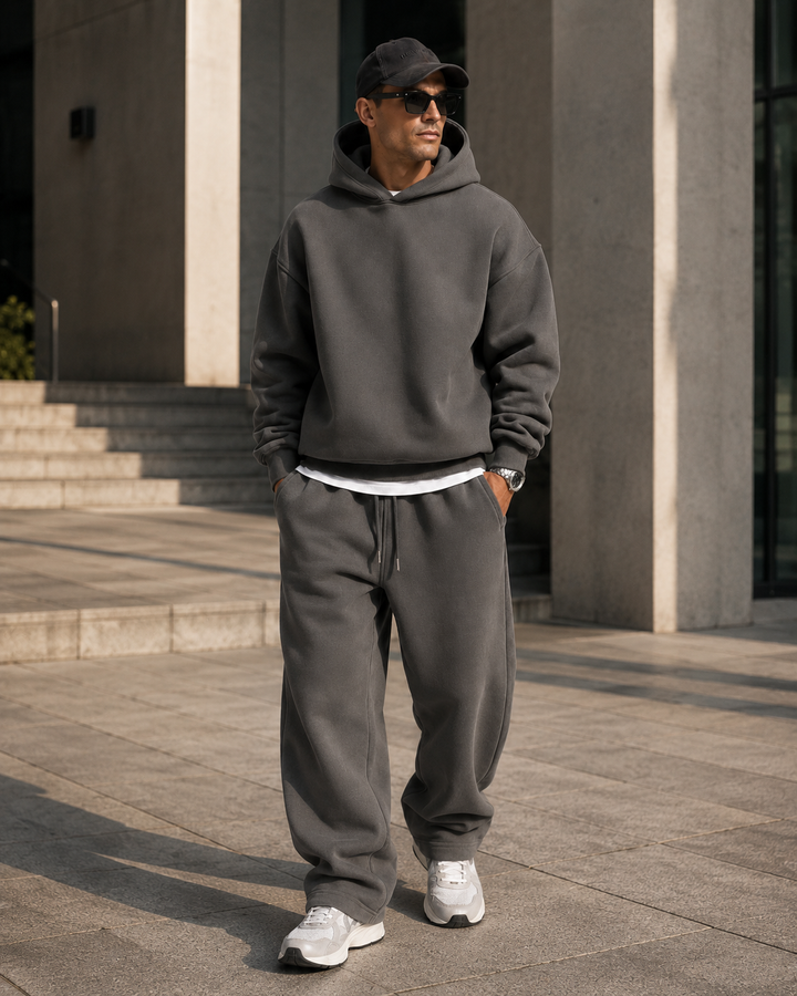 Men's Hoodie & Jogger Set - Soft Cotton Blend, Casual Fit 17
