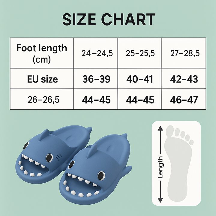 Trendy SoftSteps Sharkies Slippers – Soft, Cushioned