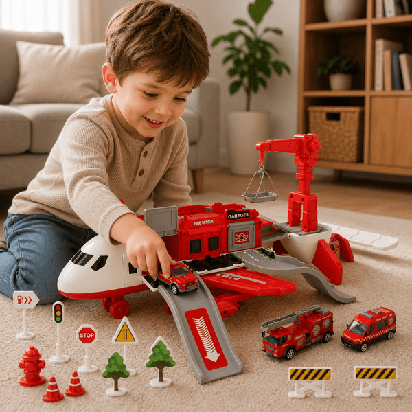 Childrens Toy Aeroplane Playset - AeroPlay