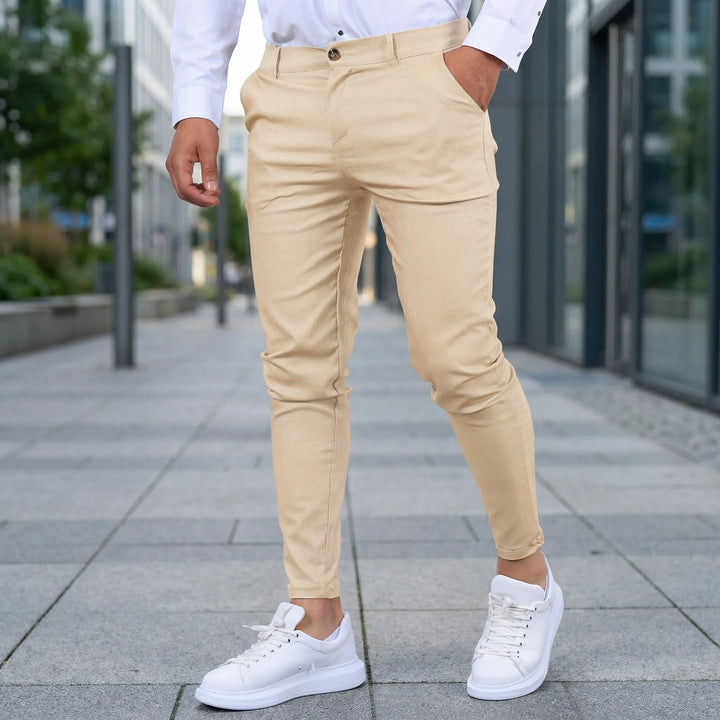Chino Stil Alltagsbundhose - Marco
