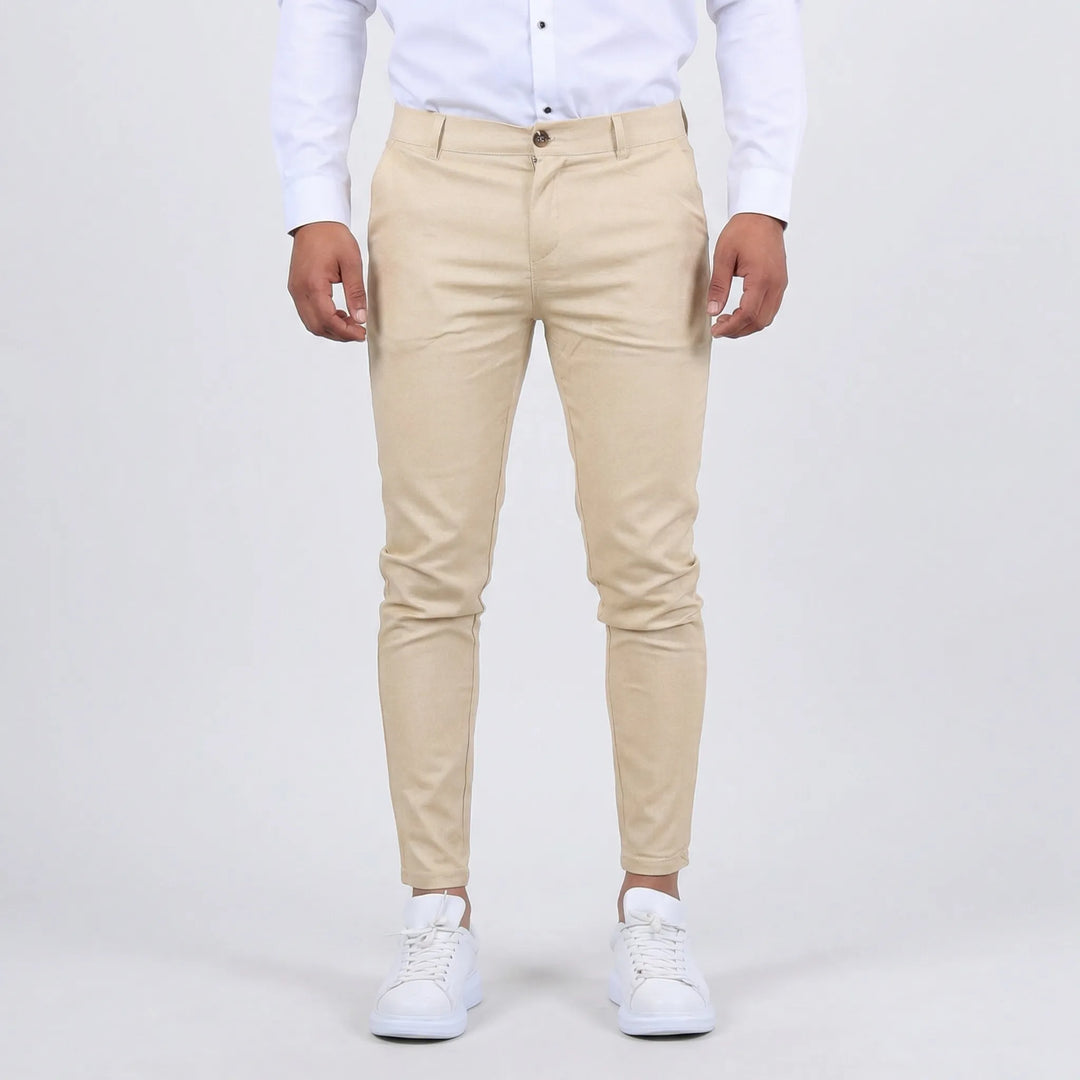 Chino Stil Alltagsbundhose - Marco
