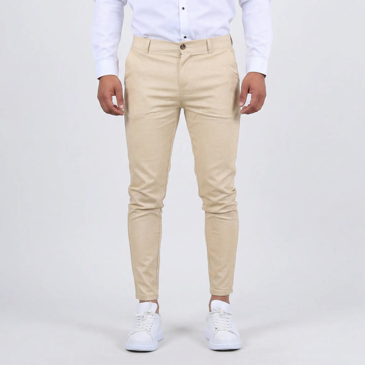 Chino Stil Alltagsbundhose - Marco