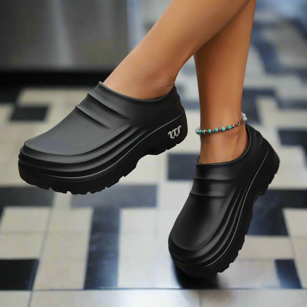 Chunky Sole Slip-On Clog - Douglas