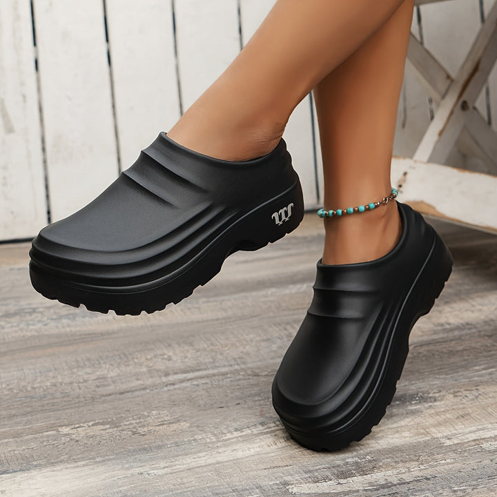 Chunky Sole Slip-On Clog - Douglas
