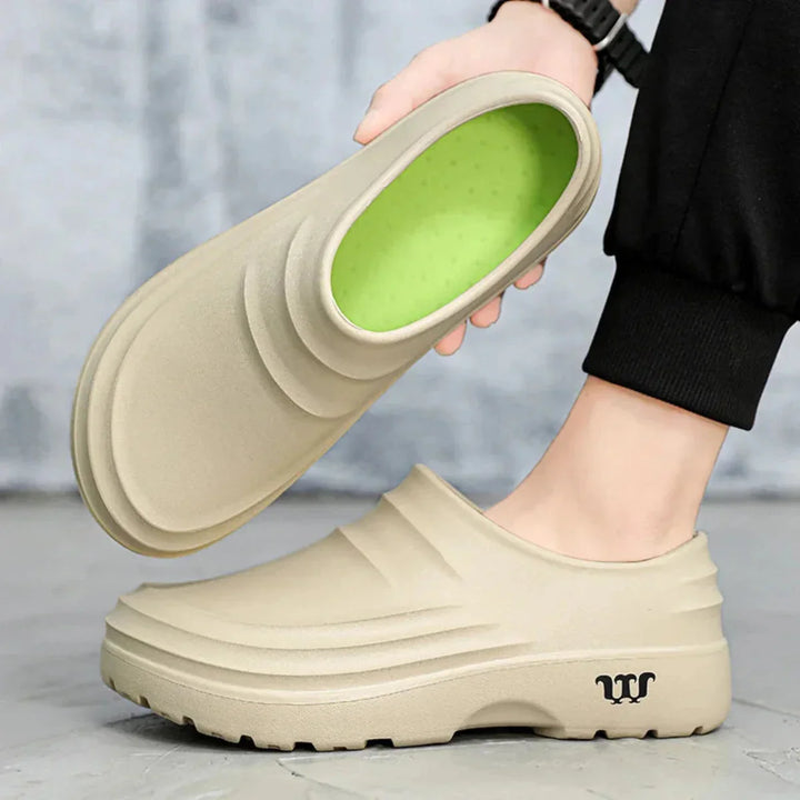 Chunky Sole Slip-On Clog - Douglas