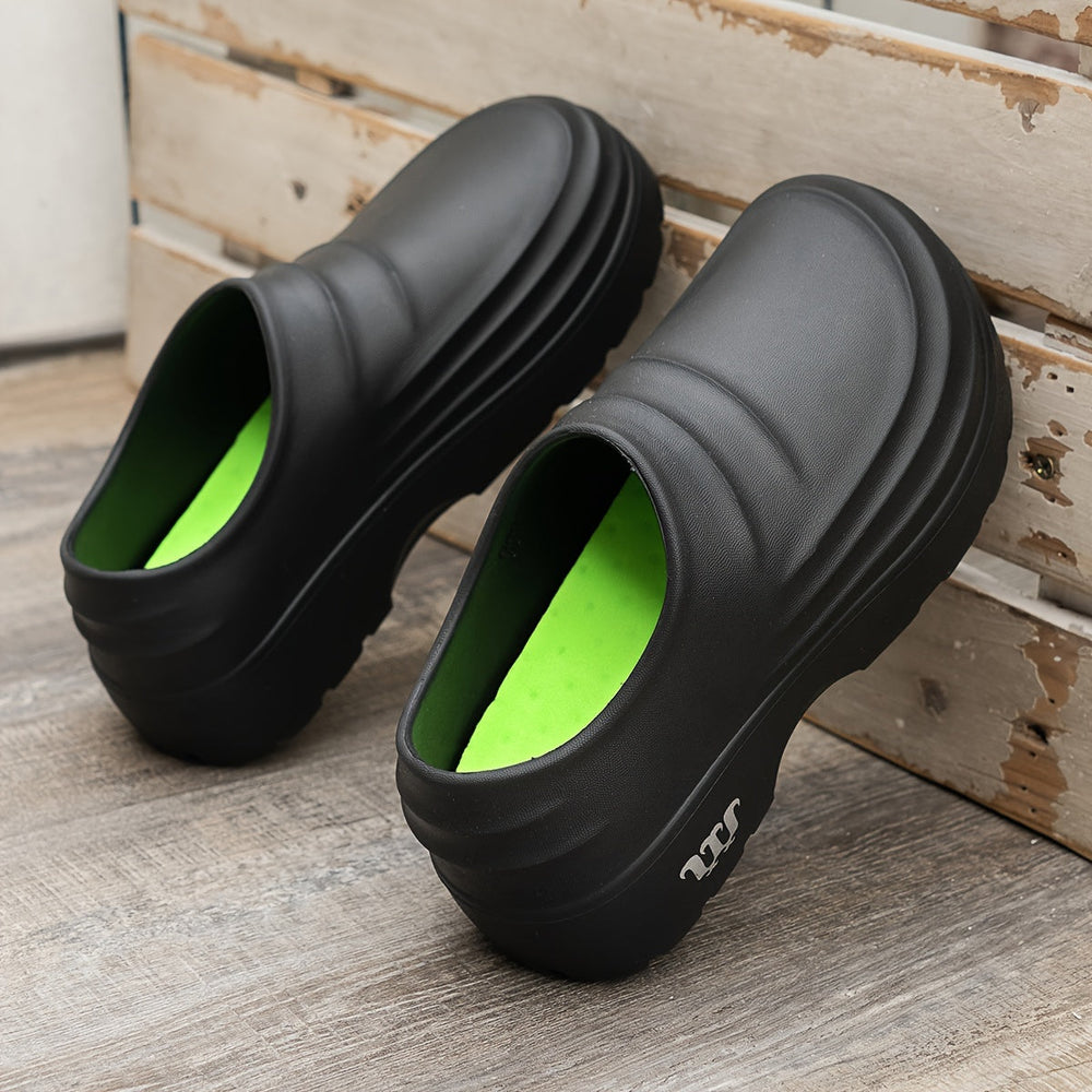 Chunky Sole Slip-On Clog - Douglas