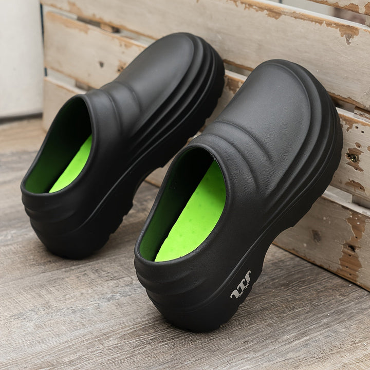 Chunky Sole Slip-On Clog - Douglas