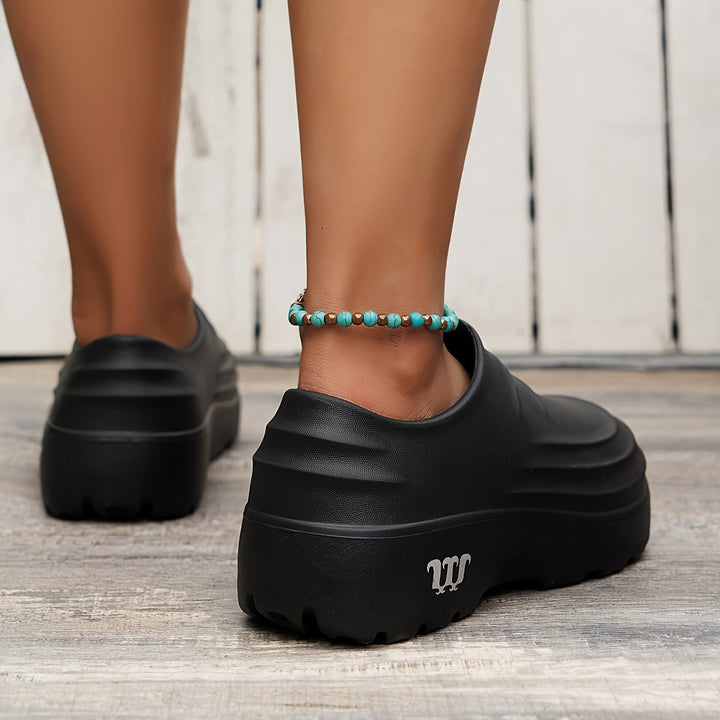Chunky Sole Slip-On Clog - Douglas