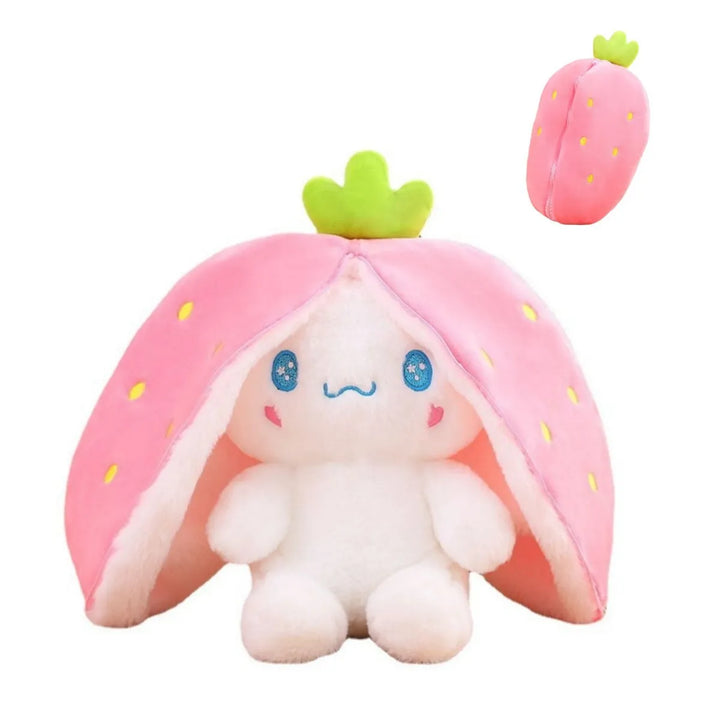 Plush Animal that Turns into Fruit Plush - BerryBunny