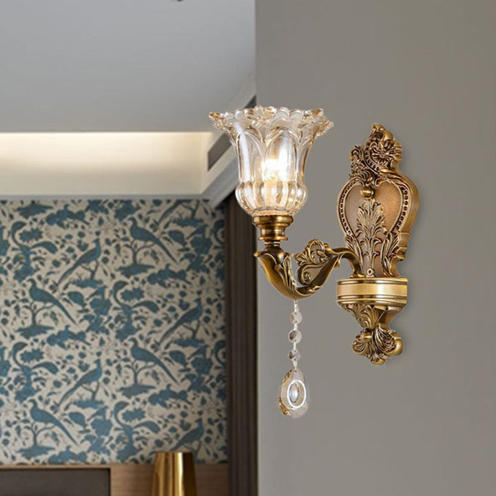 Vintage Gold Wall Lamp – Aureo