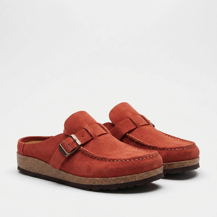 Classic Buckle-Detail Slip-On Loafer - Sheila
