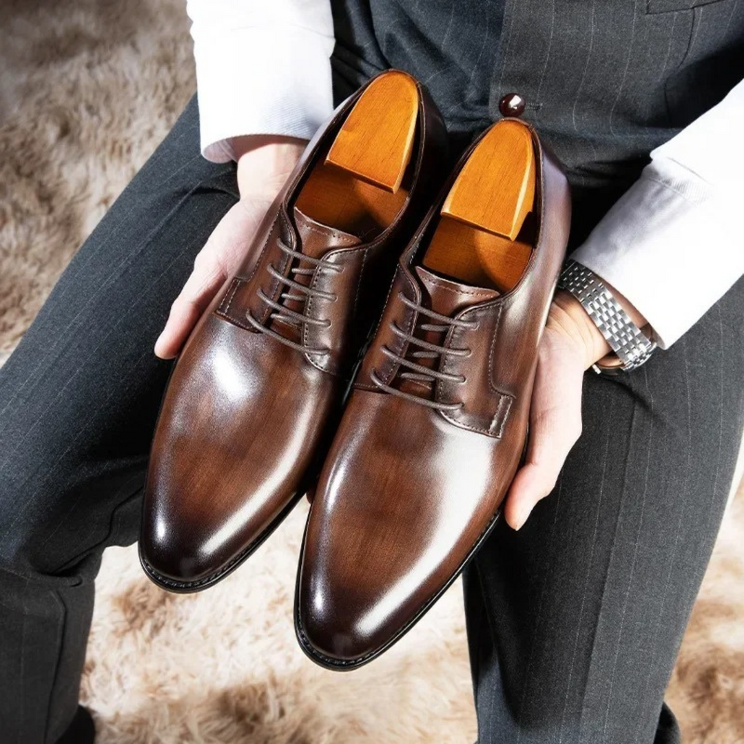Classic Lace-Up Formal Dress Shoe - Jake