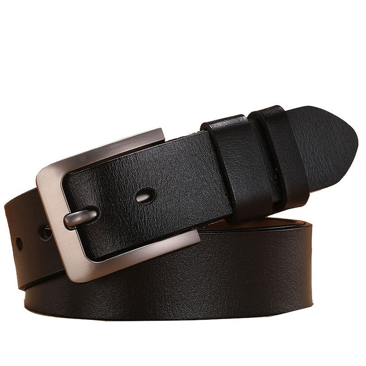 Classic Men's Belt With Pin Buckle - Brent