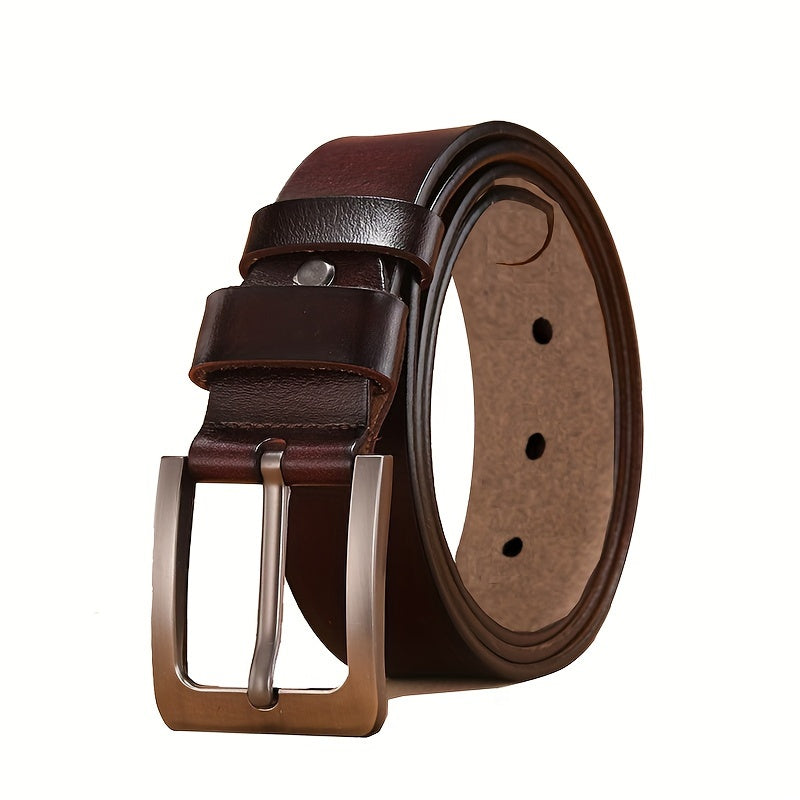 Classic Men's Belt With Pin Buckle - Brent