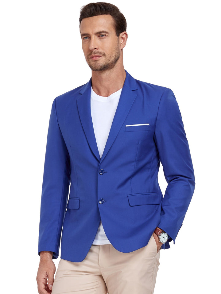Classic Notch-Lapel Men's Blazer - Laurence