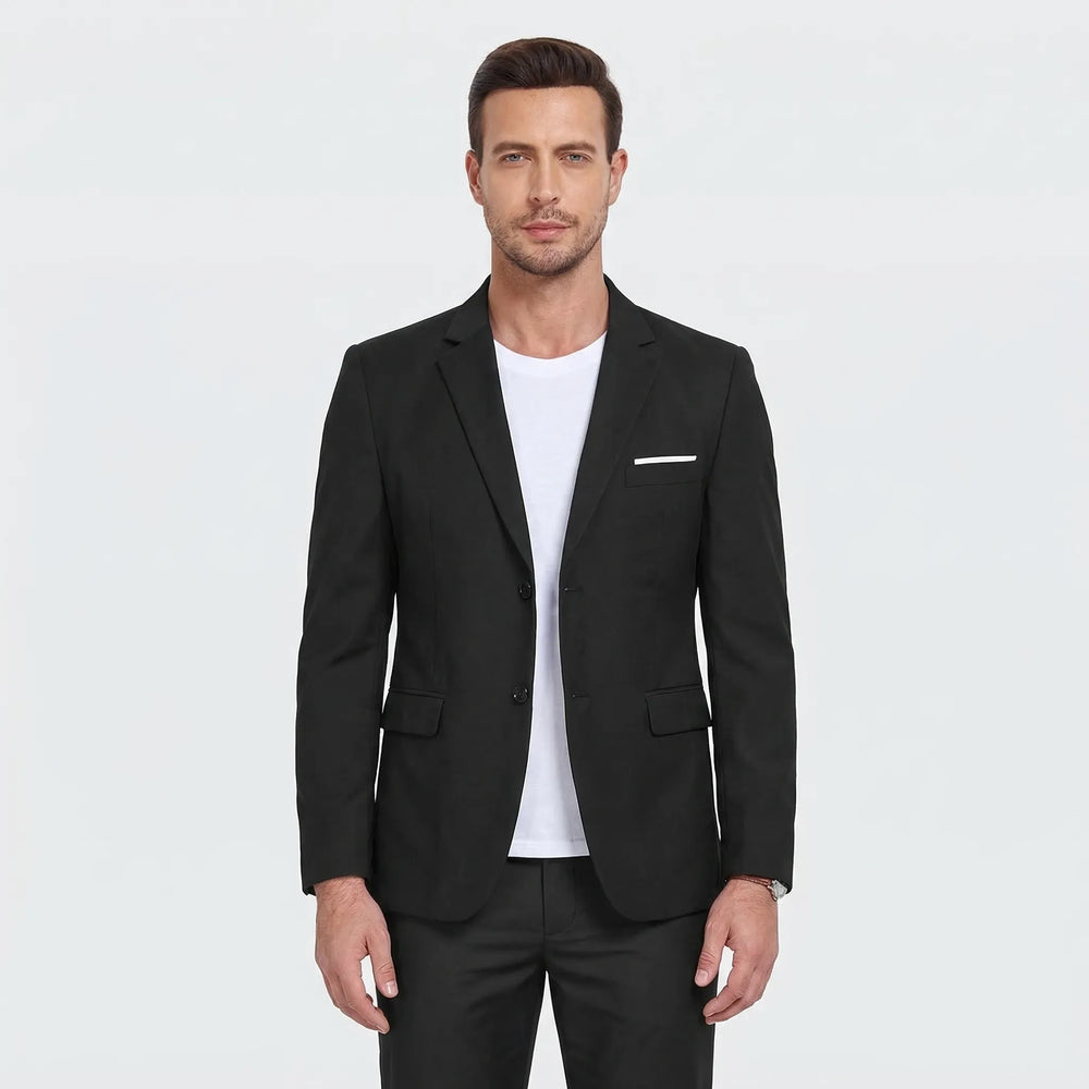 Classic Notch-Lapel Men's Blazer - Laurence