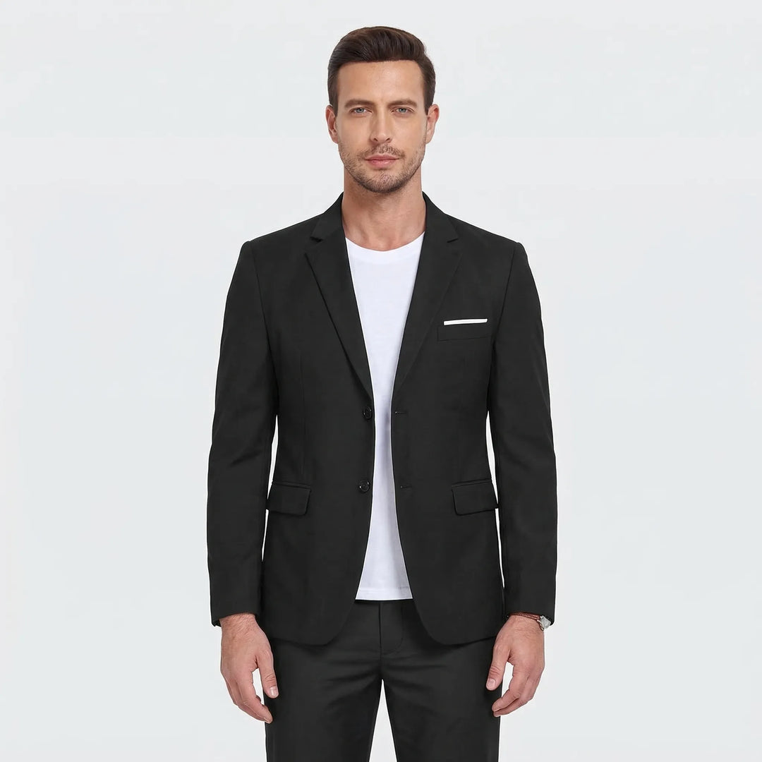 Classic Notch-Lapel Men's Blazer - Laurence