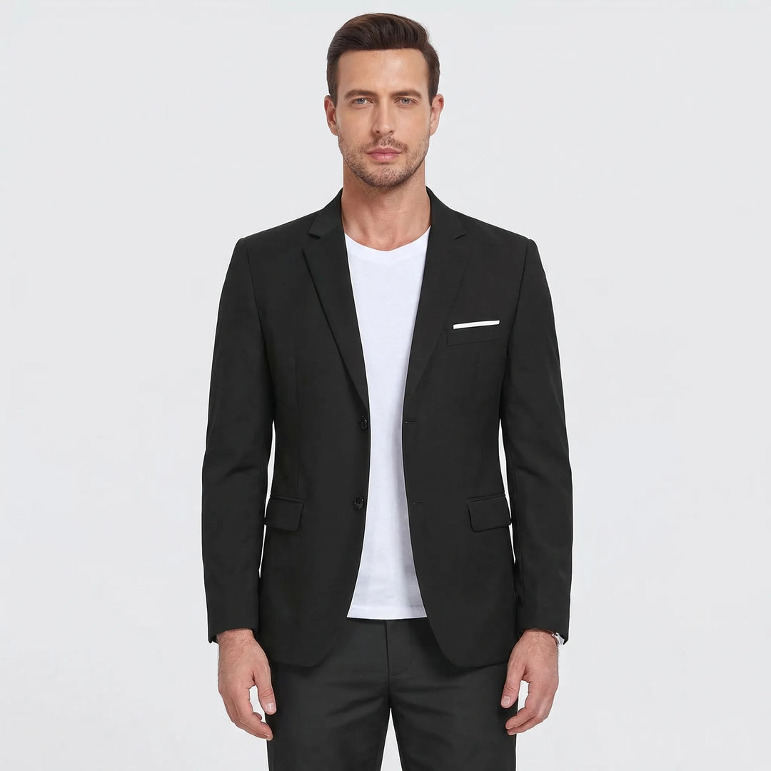 Classic Notch-Lapel Men's Blazer - Laurence