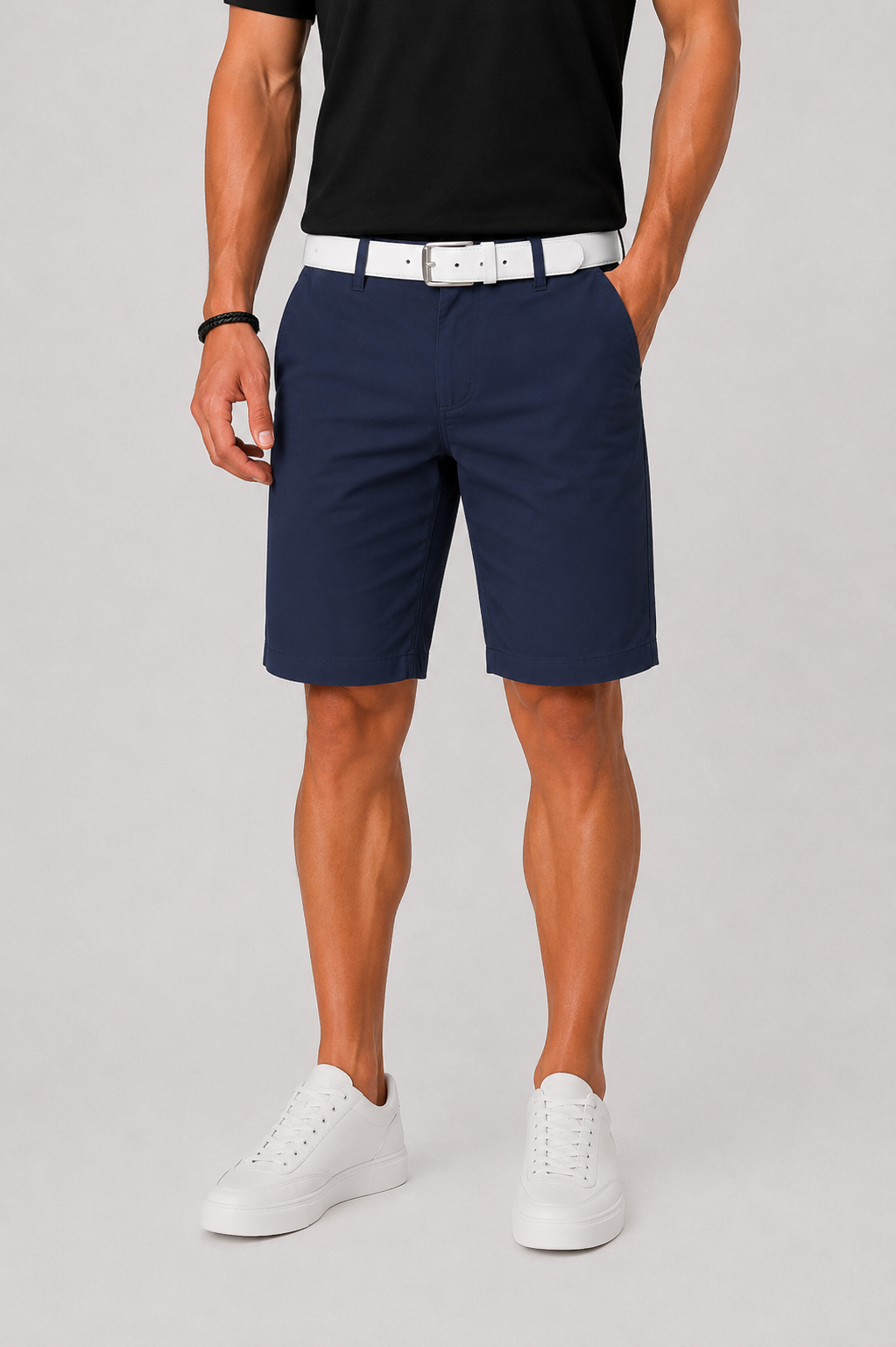 Classic Tailored Summer Mens Shorts - Terrance