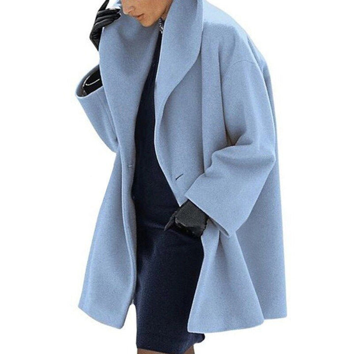Classic Winter Coat With A-Line Cut - Gail
