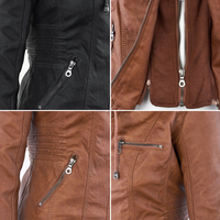 Modieuze Leren Jas - Zara