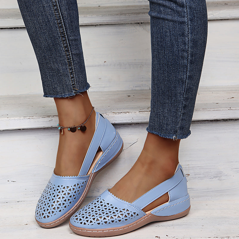 Closed-Toe Sandal With Open Heel - Kristine