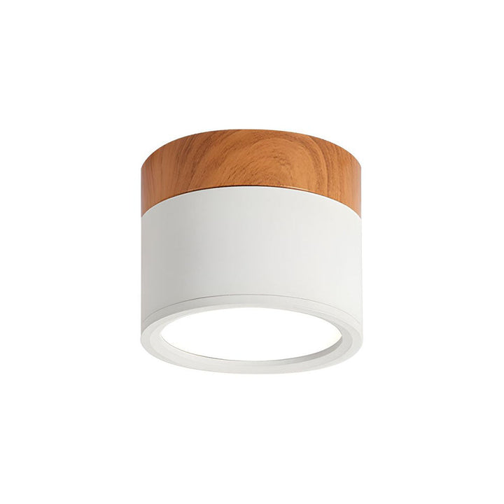 Compact Cylindrical Ceiling Light - Kyntaro