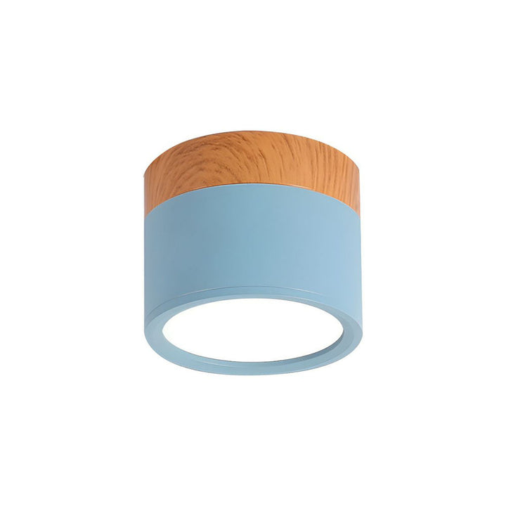 Compact Cylindrical Ceiling Light - Kyntaro