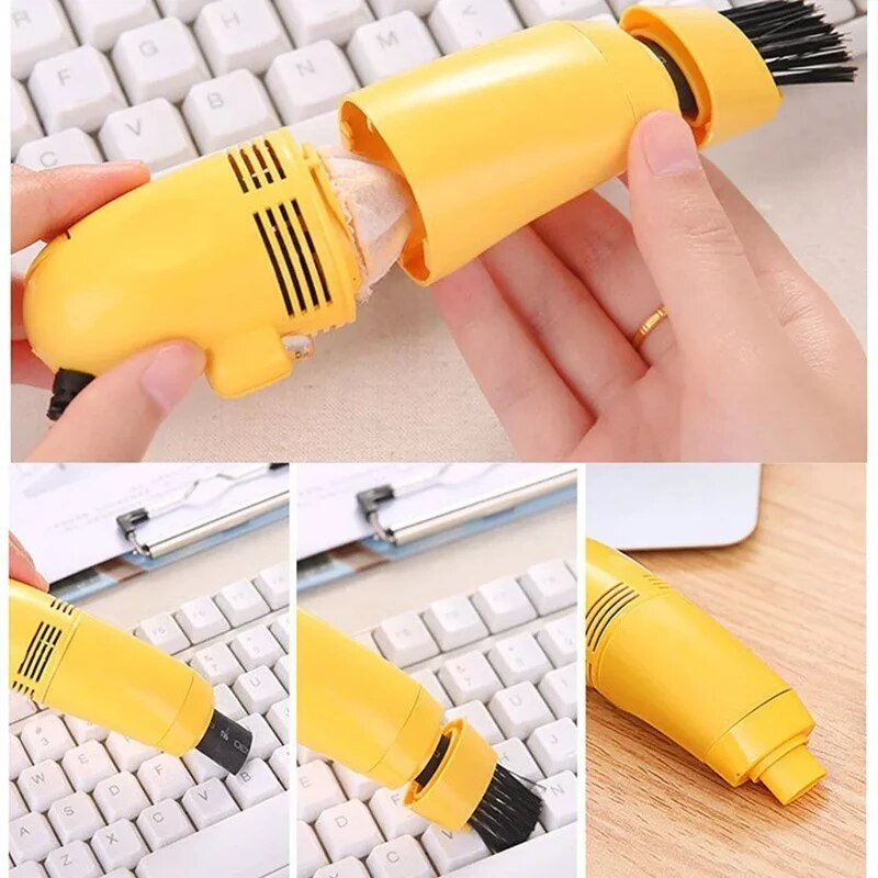 Compact USB Keyboard Vacuum - DustDart