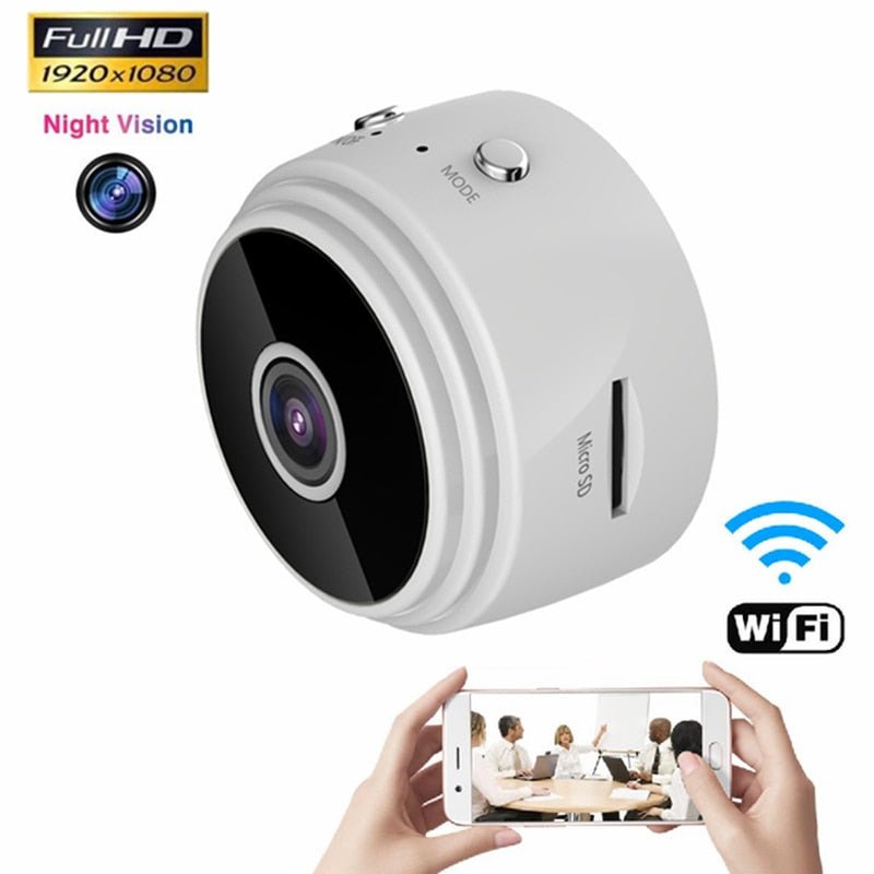 Compact Wireless Security Camera - OptiNode