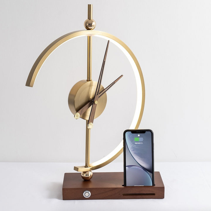 Luxe Oplaadbare Lampenklok - KyotoGlow