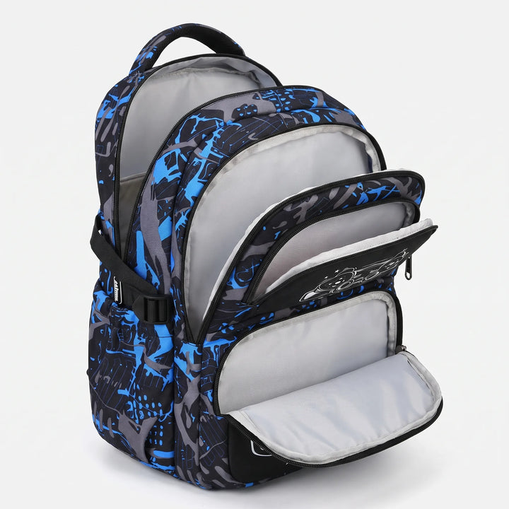 Complete Driedelige Schooltas Set Met Gaming Print - Luminoz