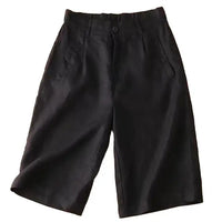 Women's Linen-Cotton Summer Shorts - Elvira