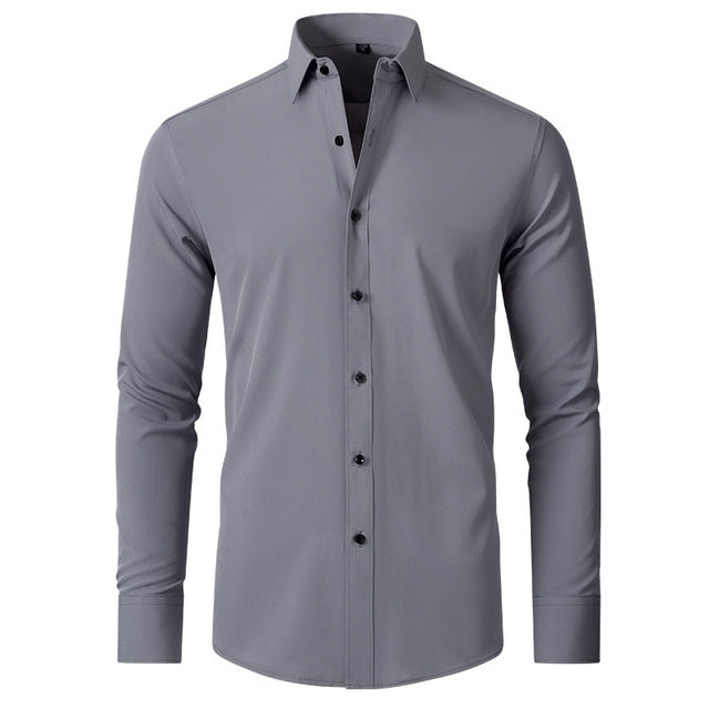 Crease-Resistant Shirt With A Classic Collar - Ruben