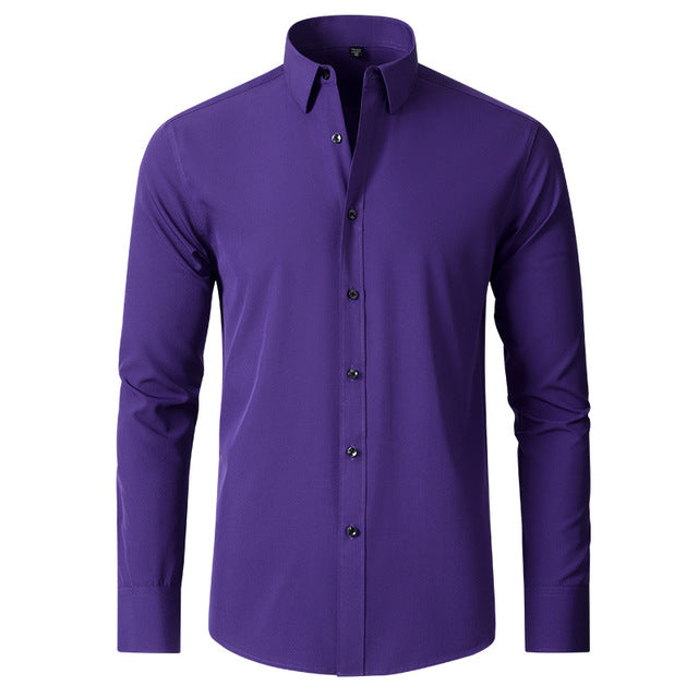 Crease-Resistant Shirt With A Classic Collar - Ruben