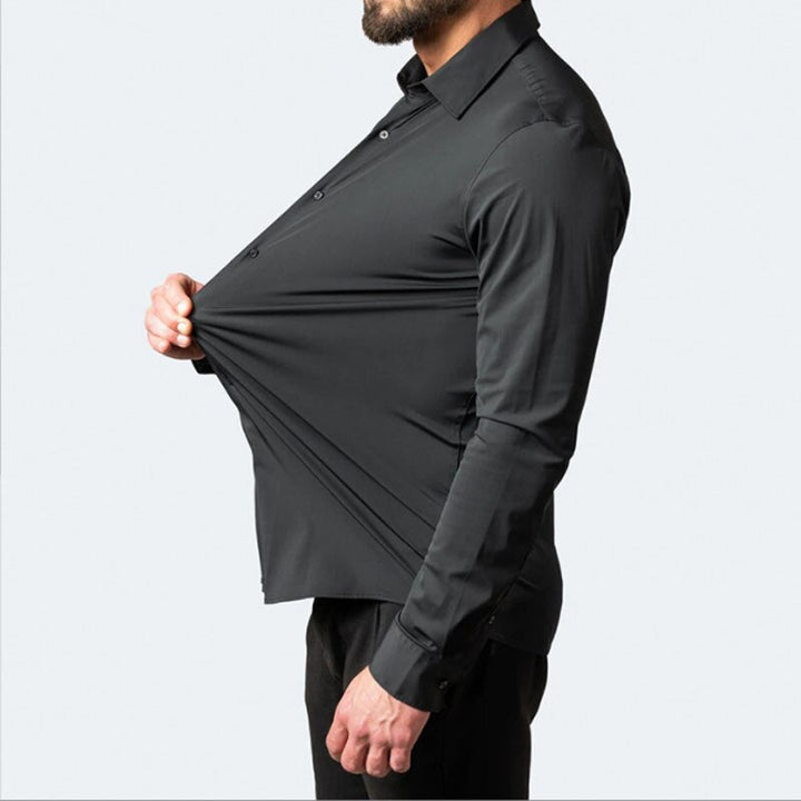 Crease-Resistant Shirt With A Classic Collar - Ruben