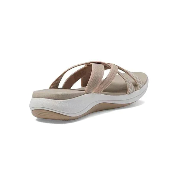 Cross-Strap Orthopedic Supportive Sandal - Josephine