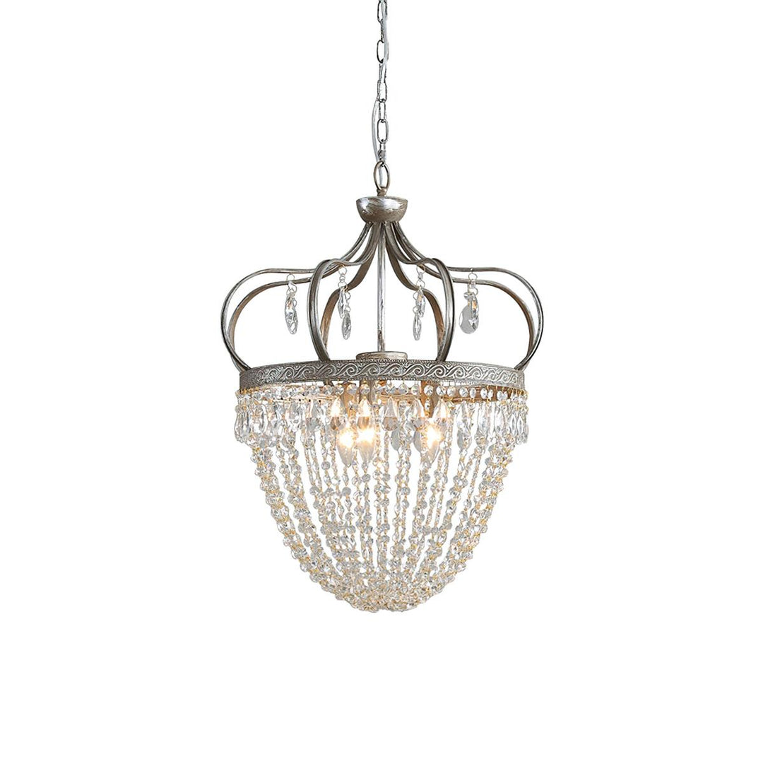 Crown Shaped Antique Style Ceiling Chandelier - Splendrix