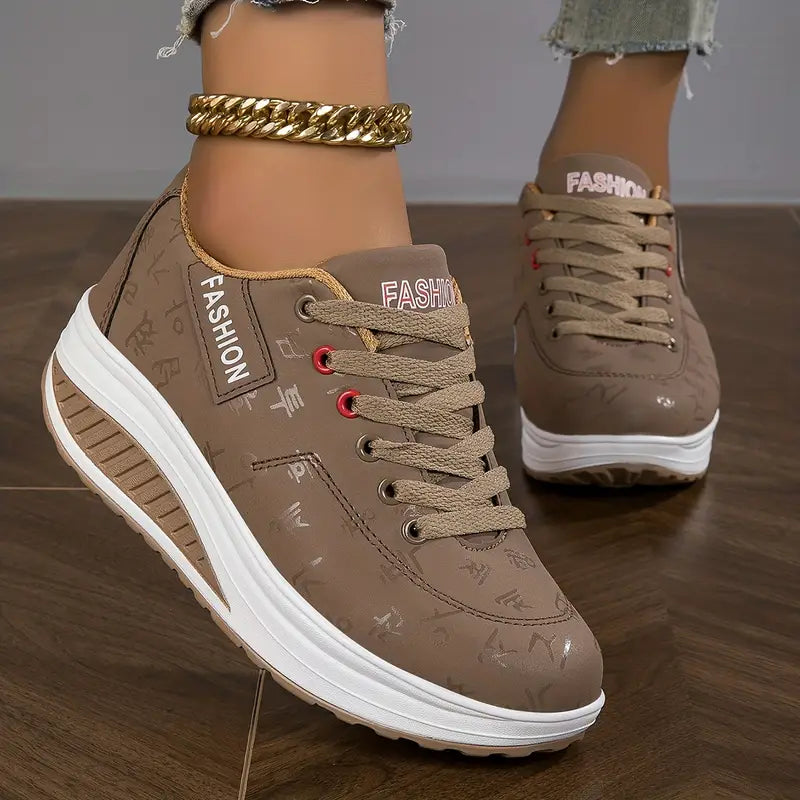 Cushioned Sole Casual Sports Shoe - Lorene